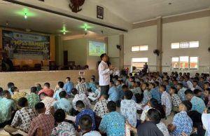Kanwil Kemenkum Jateng Bekali Peserta MPLS di Tiga Sekolah dengan Penyuluhan Kesadaran Hukum