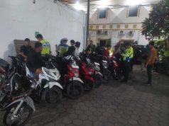 Polres Kudus Tindak Tegas Balap Liar, 19 Motor Berknalpot Brong dan Tanpa Pelat Nomor Disita