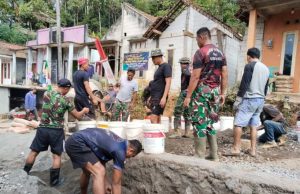 TMMD Purworejo Kebut Pengecoran Jalan Desa Watuduwur