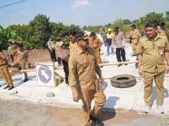 Bupati Jepara Cek Progres Tiga Proyek Jalan Strategis, Ruas Perbatasan Jepara-Demak Dikebut