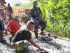 Satgas TMMD Kodim Purworejo Kebut Pengecoran Jalan Sepanjang 1.392 Meter