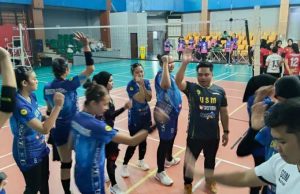 Tim Voli Putri USM Menang Lagi, Tundukkan UNY