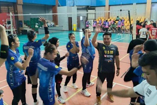 Tim Voli Putri USM Menang Lagi, Tundukkan UNY