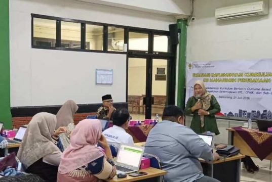 Fakultas Ekonomi USM Gelar Workshop dan Evaluasi OBE