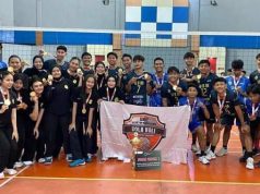 Tim Putra & Putri USM Kawinkan Gelar Juara Invitasi Bola Voli Indoor di Jakarta