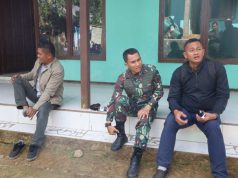 Di Tengah TMMD, Dansatgas Utamakan Salat Berjamaah