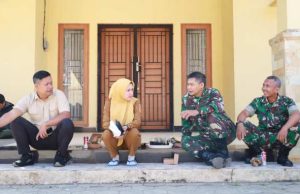 Danramil dan Kades Watuduwur Bersinergi Sukseskan TMMD Purworejo