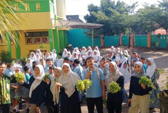 Meriahkan Hari Anak Nasional, SDN 1 Wedelan Gelar Permainan Tradisional