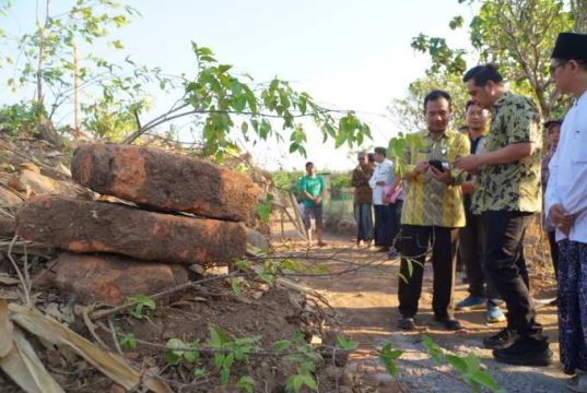 Bupati Jepara Tinjau Temuan Situs Bersejarah, Diduga Kuat Peninggalan Ratu Kalinyamat