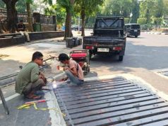 Soal Grill Berbunyi di Jalan Pahlawan, Grating Steel dalam Proses Pembuatan