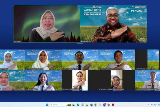 ASN Muda Kementerian Pertanian Ditantang Jadi Pelopor Perubahan