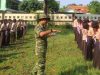 MPLS dan LDK SMK Negeri 1 Jepara Diisi Latihan PBB Siswa Antusias Gembira
