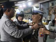 Malam Jelang Hari Bhayangkara, 75 Personel Polres Blora Terima Kenaikan Pangkat