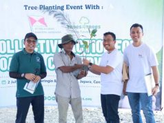 PT Pelayaran Bahtera Adhiguna Tanam 1.000 Pohon Pesisir di Pantai Beringin, Jepara Bersama Forum Nelayan Jepara Utara
