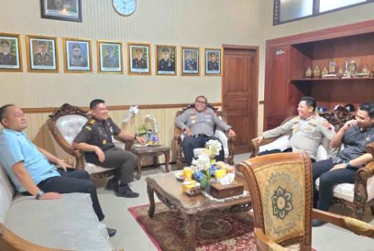Kapolres bersama Wakapolres Kunjungi Kejari dan Kodim 0721/Blora, Ini Alasannya