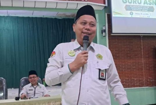 Pembinaan Disiplin dan Etos Kerja ASN DPK Madrasah, Kepala KanKemenag Jepara Dorong Ekosistem Pendidikan Bertumbuh